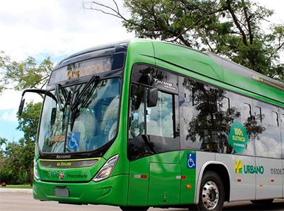 Ônibus 100% elétrico já começou a rodar em Maringá