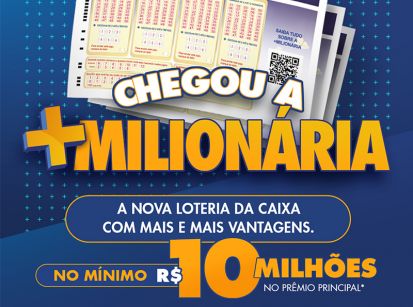 Lançada no Brasil uma nova loteria, a +Milionária 