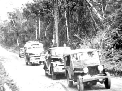 EM 1950 FOI ABERTA A ESTRADA DE UMUARAMA A MARINGÁ