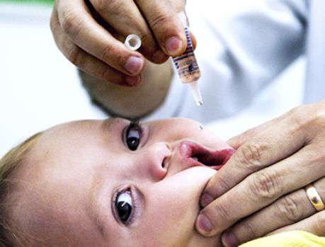 Campanha Nacional de Vacinação contra pólio e sarampo começa hoje
