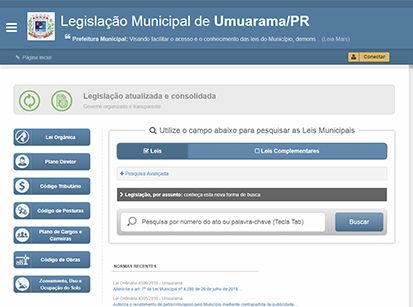 Novo portal da Prefeitura facilita pesquisa de leis municipais   