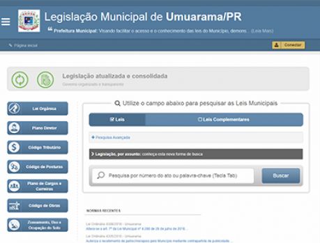 Novo portal da Prefeitura facilita pesquisa de leis municipais   