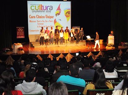 Encontro de Corais de Umuarama no Centro Cultural