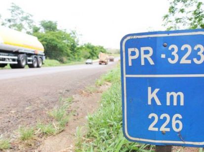 Duplicação de apenas 20 km da Rodovia PR 323 vai demorar 2 anos!