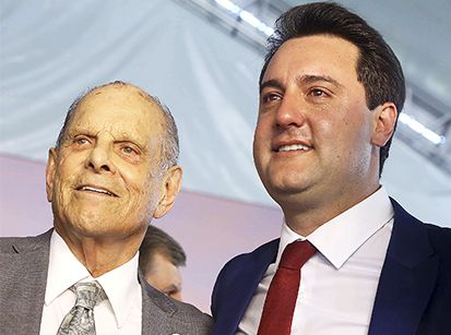 Paulo Pimentel e Ratinho Jr, os mais jovens governadores do Paraná!