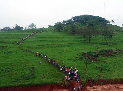 Neste sábado haverá oração ao Santo Rosário no Monte Sião