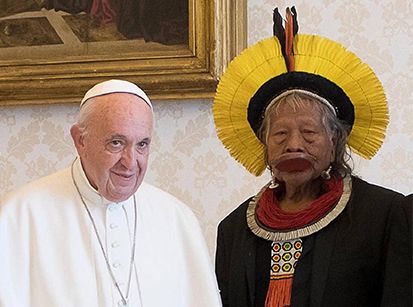 Papa Francisco proíbe entrada de políticos no Sínodo da Amazônia!!!   