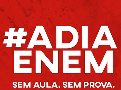 Movimentos estudantis querem o adiamento do Enem 2020