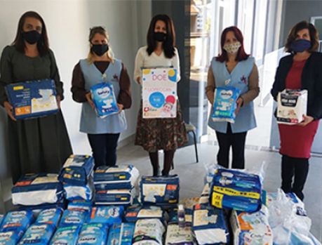 Campanha arrecada mais de 90 pacotes de fraldas para UOPECCAN