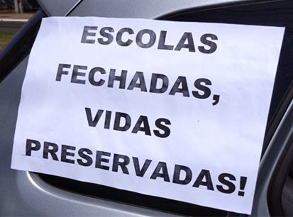 Paraná com escolas fechadas até controlar pandemia