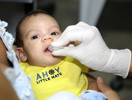 Poliomielite: Não esqueçam de vacinar as crianças hoje!
