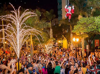 Prefeitura se prepara para decorar a Praça do Natal