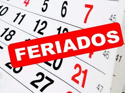 Confiram as listas dos feriados e ‘feriadões’ do ano que vem!