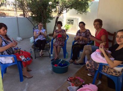 “Quadradinhos que Aquecem” muita gente neste inverno!