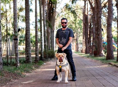 Marcos, o preservador da raça Buldogue Campeiro