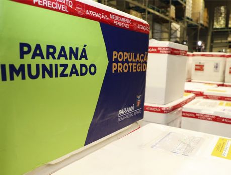 80,6% da população adulta vacinada no Paraná! 
