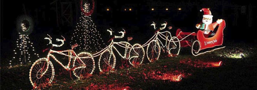 Papai Noel vai chegar de bicicleta! 