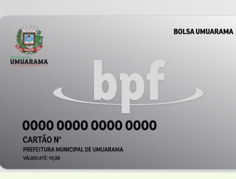 Programa Bolsa Umuarama estende o prazo de entrega dos cartões até amanhã (9)!