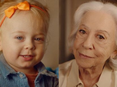 Fernanda Montenegro e bebê Alice emociona com comercial de fim de ano do Itaú