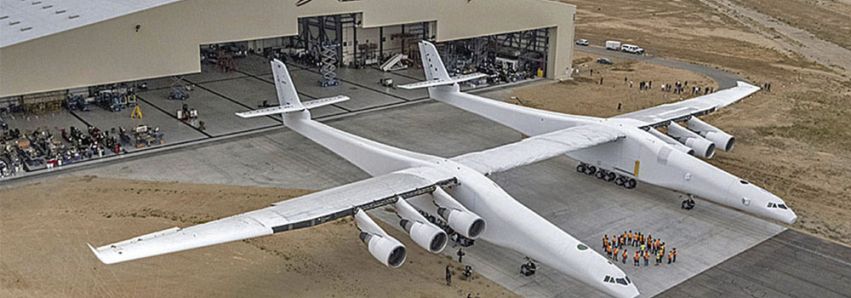 O maior avião do mundo já está no ar! 