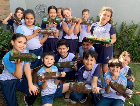 Alunos da Escola Adventista desenvolvem o “Projeto Horta” 