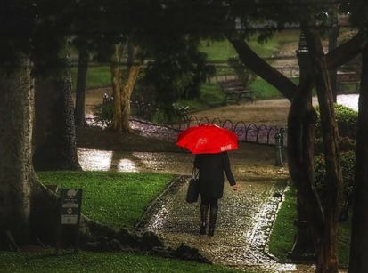 Acredita na meteorologia? Pois ela prevê chuvas a semana inteira... 