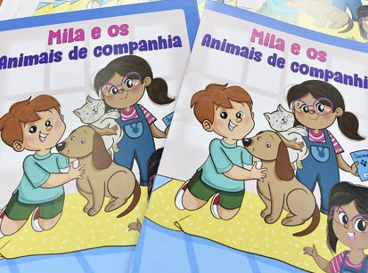 Cartilha ensina estudantes a cuidar de pets 