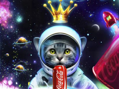 Coca-Cola cria obras de arte digital através da Inteligência Artificial