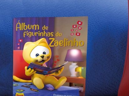 CHEGOU O BELO ÁLBUM DE FIGURINHAS DO ZAELINHO! 