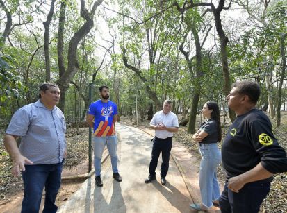 A META AGORA É RECUPERAR A MATA DO BOSQUE DO ÍNDIO!