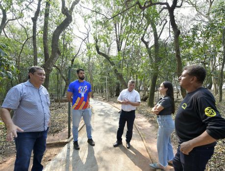 A META AGORA É RECUPERAR A MATA DO BOSQUE DO ÍNDIO!