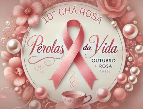 ROTARY CATEDRAL PROMOVERÁ O CHÁ ROSA NA CASA DA AMIZADE!