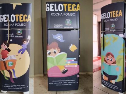 PROJETO GELOTECA: AS GELADEIRAS QUE ESPALHAM CULTURA EM UMUARAMA!