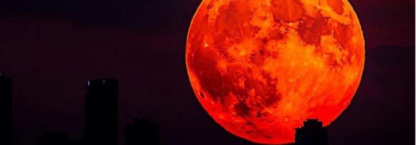 ESPETÁCULO CELESTIAL IMPRESSIONANTE: LUA VERMELHA! ESPETÁCULO CELESTIAL IMPRESSIONANTE: LUA VERMELHA!