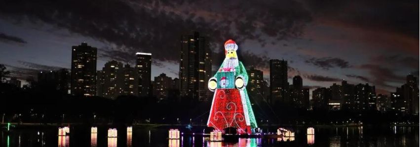O PARANÁ TEM O MAIOR PAPAI NOEL DO MUNDO!!!