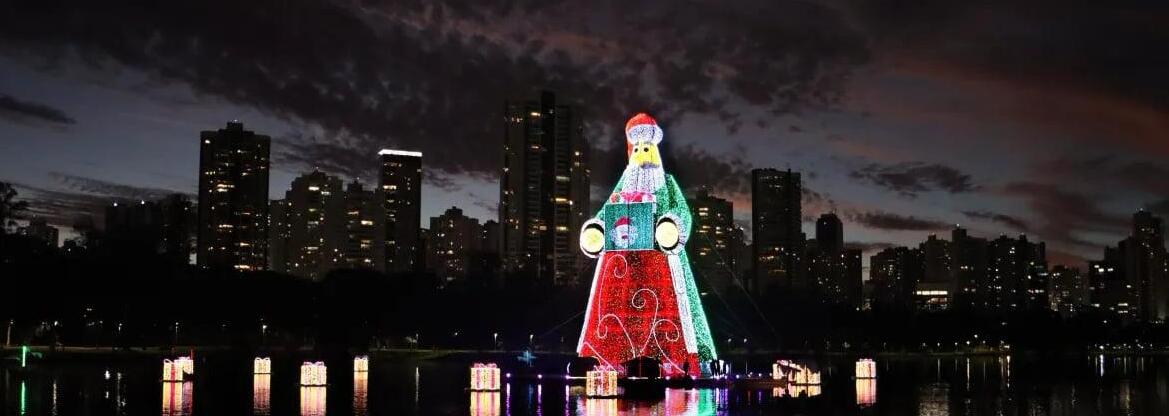 O PARANÁ TEM O MAIOR PAPAI NOEL DO MUNDO!!!
