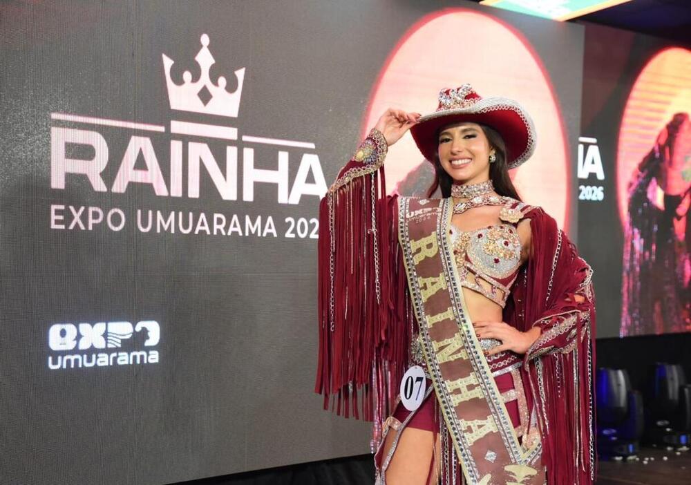 Eleita a Rainha da Expo Umuarama 2026: Mikaela Romero