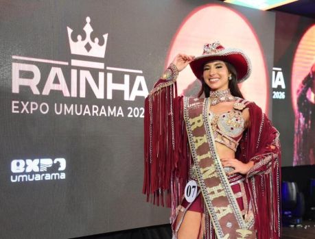 Eleita a Rainha da Expo Umuarama 2026: Mikaela Romero