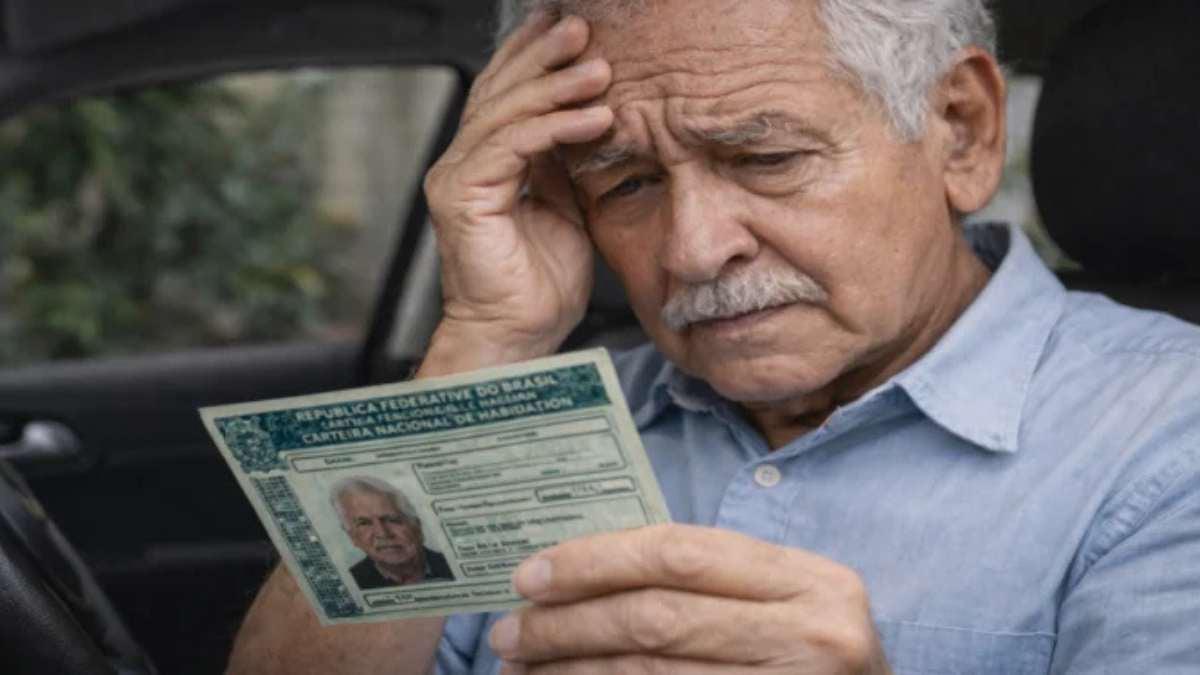 Ficou mais difícil para idosos renovar a carteira de motorista