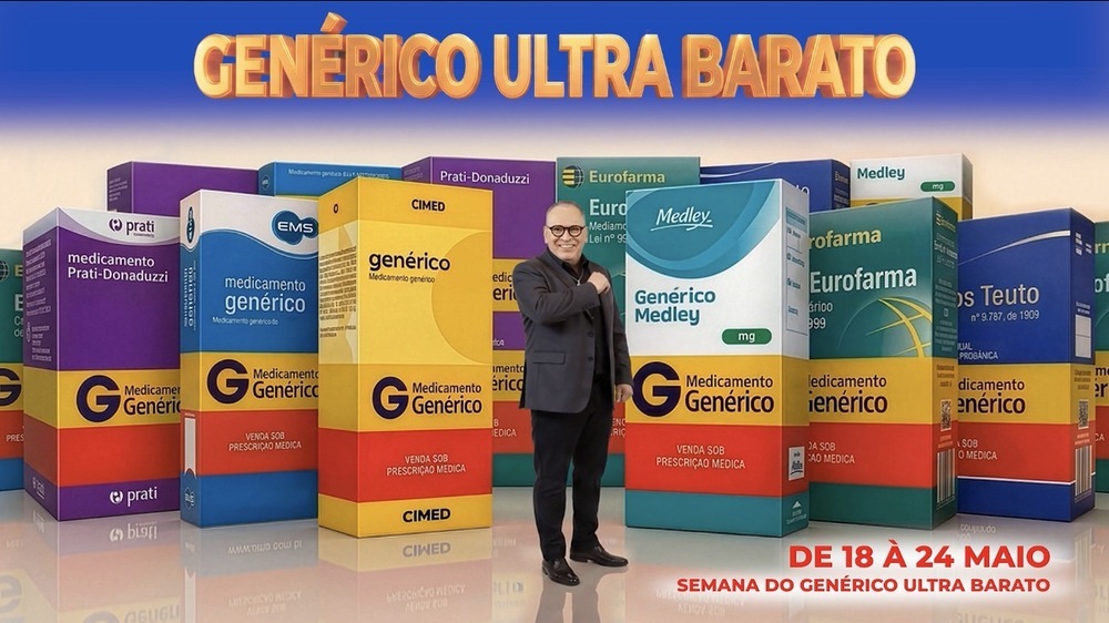 Ultrafarma promove a “Semana do Genérico Ultra Barato”