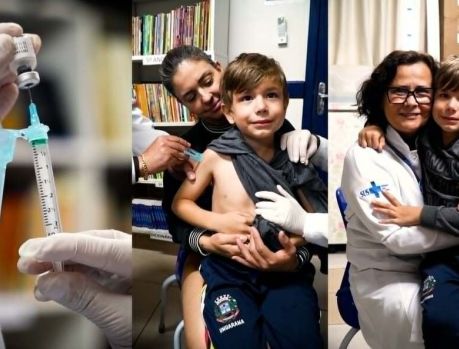 Vacinação contra Influenza nas escolas e CMEIs