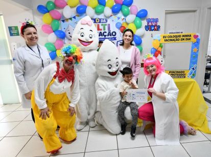 ‘Dia D’ da campanha nacional de multivacinação foi um sucesso!!!