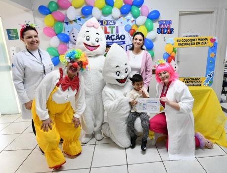 ‘Dia D’ da campanha nacional de multivacinação foi um sucesso!!!