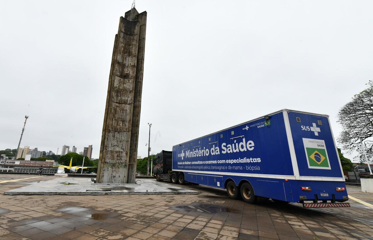 Carreta do programa ‘Saúde da Mulher’ atenderá na Santos Dumont