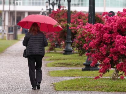 Primavera fria e chuvosa já atormenta Umuarama. Parece inverno...