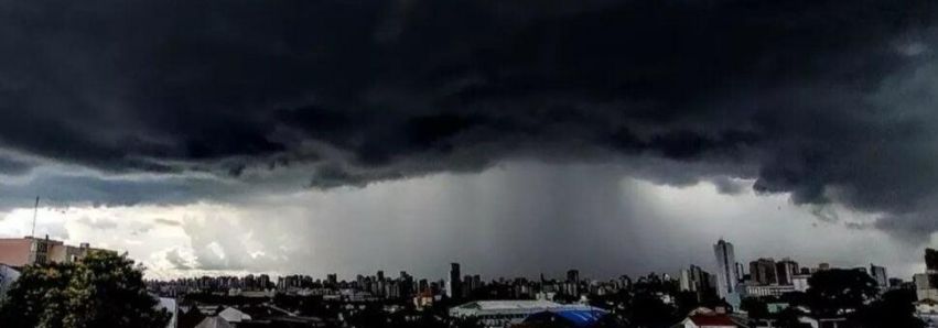 Fim de semana de eleição será com risco de temporal no Paraná