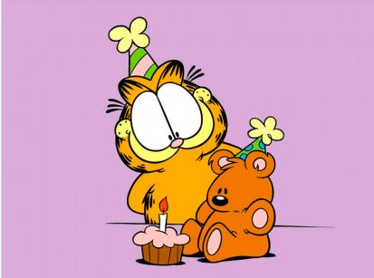 Garfield, o gato mais famoso do mundo festeja 40 anos hoje!